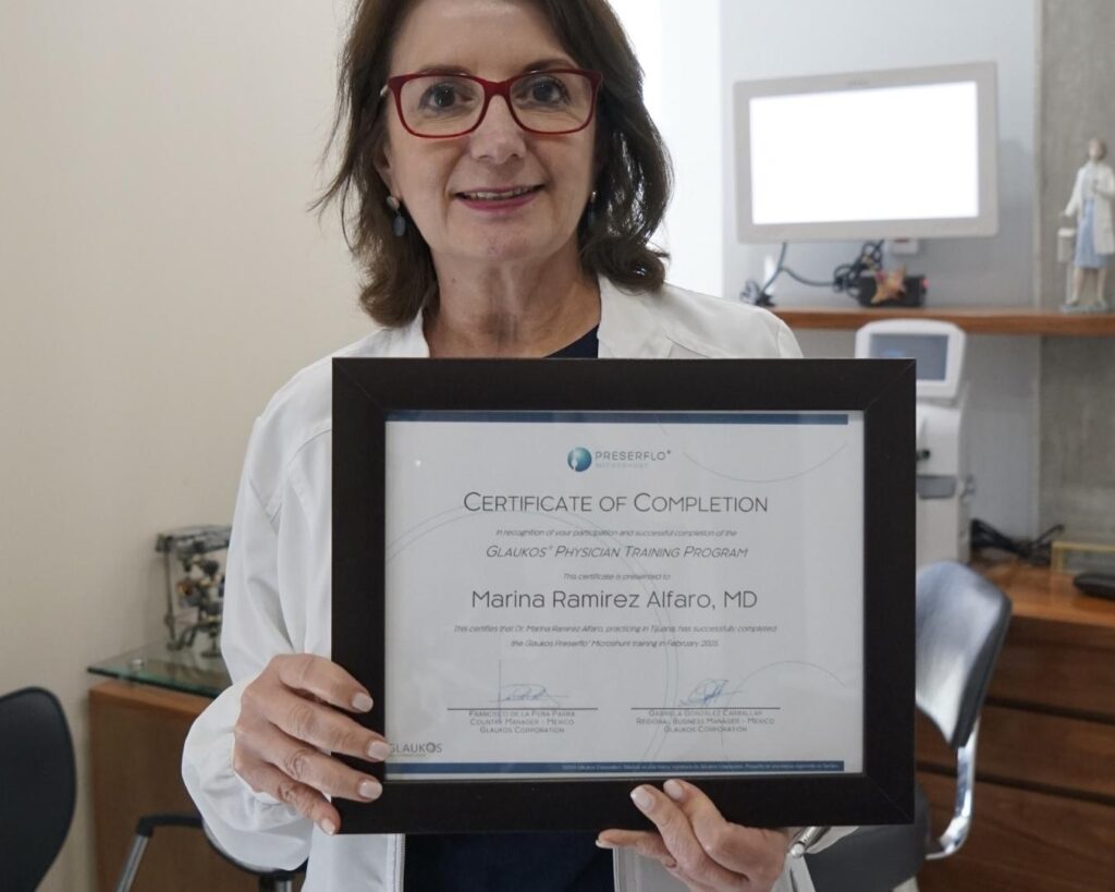 Dra Marina Ramírez Oftalmóloga Certificada en Tijuana