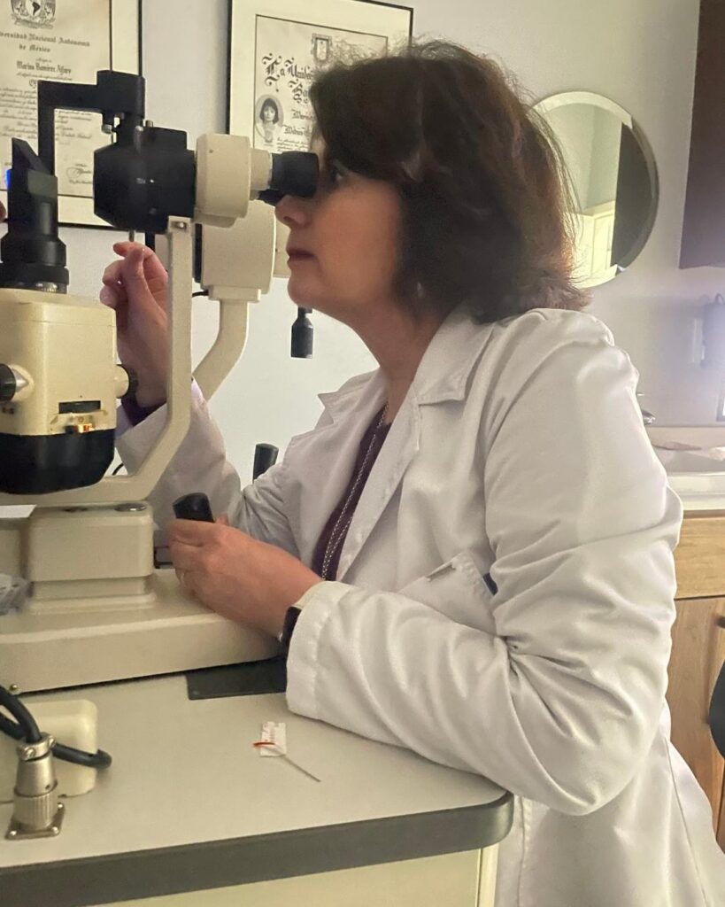 dra marina ramírez examen de retina retinopatía diabética en tijuana